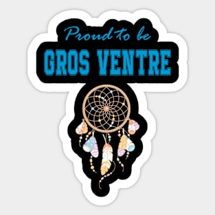 Native American Gros Ventre Dreamcatcher 50 Sticker